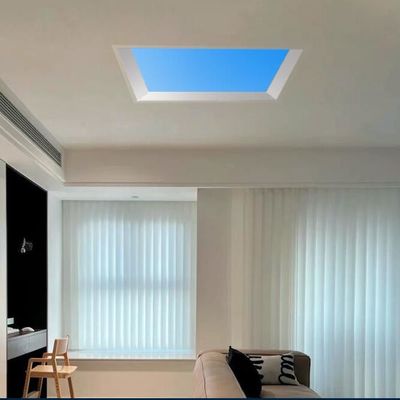 Topsung bleu ciel image des lumières de bureau carré 300x600 luminaire de plafond à LED actif 36w panneau luminaire