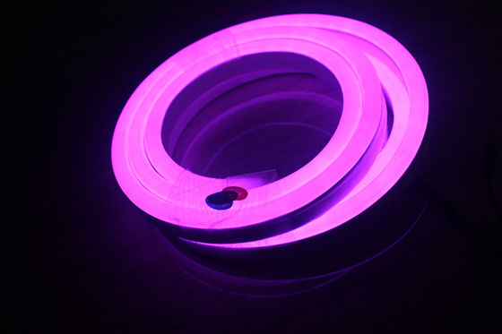 Lumière à bande LED de Noël à néon à corde flexible à LED pour extérieur