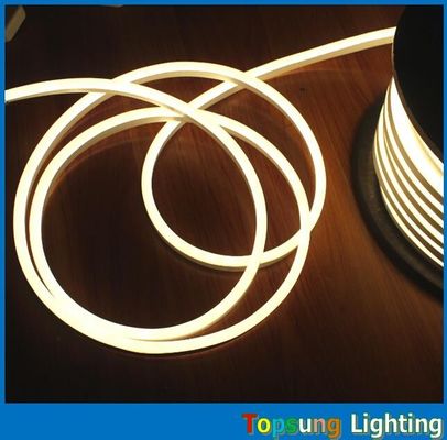 Décoration de Noël 8*16mm une seule couleur LED flex néon corde lumière