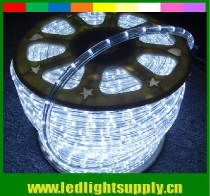 12/24v 1/2' 2 fil LED lumière extérieure de Noël corde flexe lumière