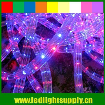 220v DIP 3 fils 11x17mm lampes à câbles à LED plat avec PVC translucide