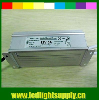 L'alimentation électrique à LED à sortie unique de 60 W 12 V CE ROHS