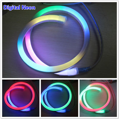 Magie RGB LED néon lumières 24V numériques lumières de Noël LED flexible tube néon