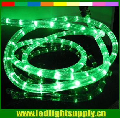 Lumière à LED de Noël 110/220v 2 fils rondes à LED à corde flex