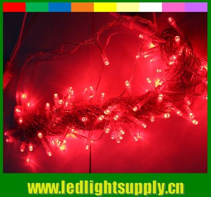 Noël RGBY LED lampe à cordes fées AC alimenté pour la décoration
