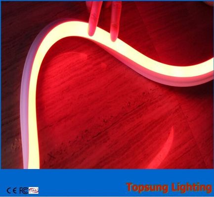 luminaire au néon rouge carré à la mode ip67 120 leds/m pour bâtiment extérieur