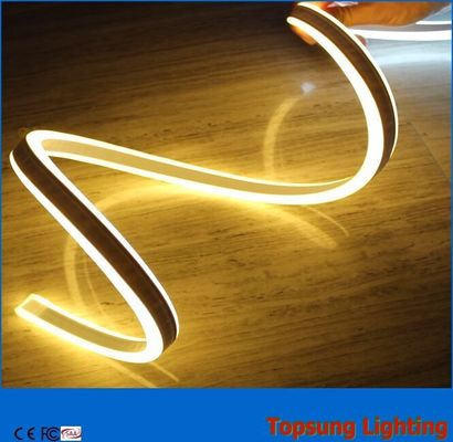 Vente à chaud 110v bande de néon LED à double face jaune pour maison
