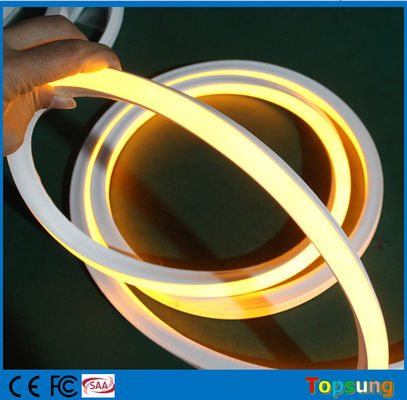 Anti-UV PVC blanc laiteux jaune LED Neon Flex lumière pour la décoration
