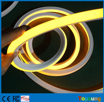Anti-UV PVC blanc laiteux jaune LED Neon Flex lumière pour la décoration