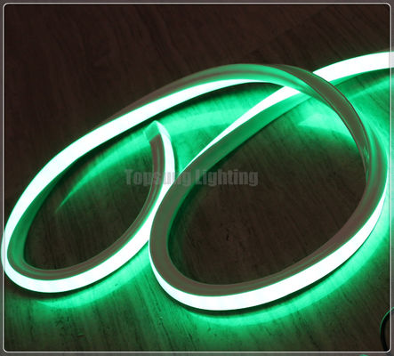 Super lumineux carré 230v vert flex led kit de corde pour le bâtiment