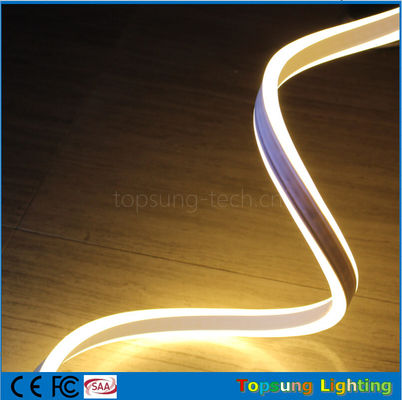 plus vendu 230V double face chaud blanc LED néon flexible corde pour l' extérieur