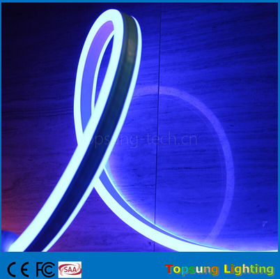 12V double côté bleu LED néon lumière flexible pour l'extérieur avec un nouveau design