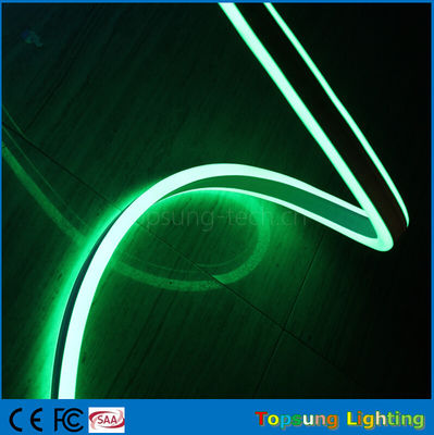 nouvelle conception 12V double face couleur verte LED bande néon flexible pour les bâtiments