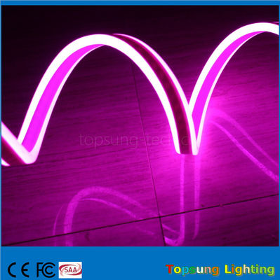 110V double face rose néon à bande flexible pour bâtiments