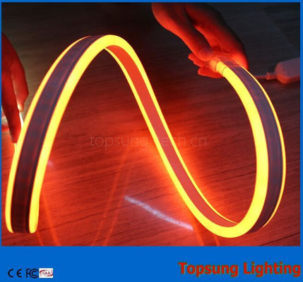 Incroyablement lumineux 24V double côté orange LED néon lumière flexible avec une haute qualité