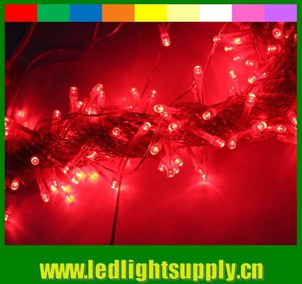 2016 nouveau RGB changement de couleur LED rideaux de Noël lumières 24V 100 LED
