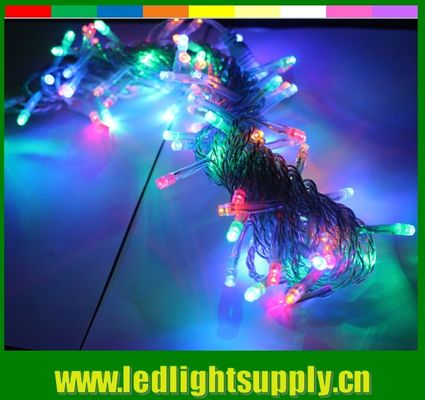 Lumières de décoration de vacances RGB de couleur changeante Lumières de Noël extérieur 12v