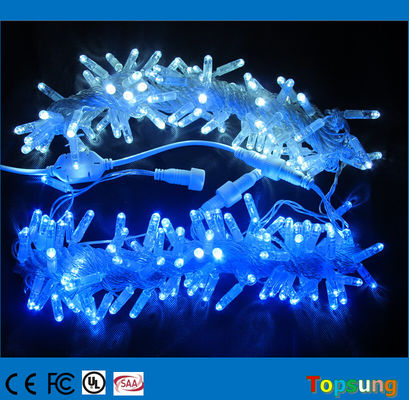 10m connectable anti-froid bleu LED lampes 100 ampoules IP65