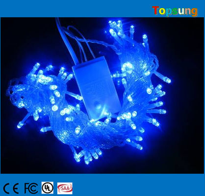 10m connectable anti-froid bleu LED lampes 100 ampoules IP65