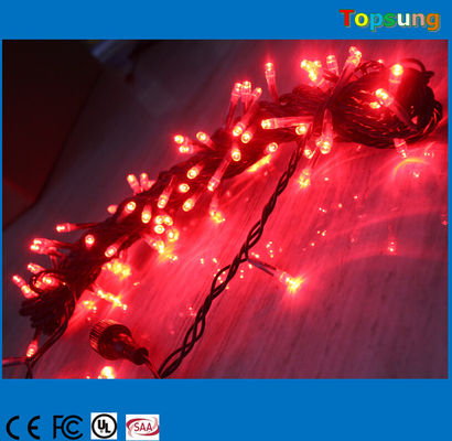 Jardin décoré 100 LEDs AC de Noël a conduit la lumière de la corde