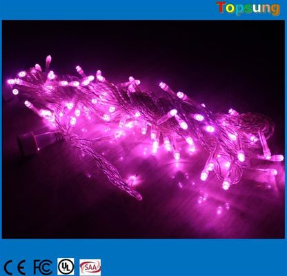 Des lampes de Noël violet durables à l' extérieur 24V 10m