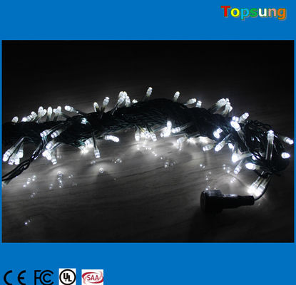 Éclairage à chaîne LED blanc transparent de 120 v pour les lumières de décoration de mariage de vacances