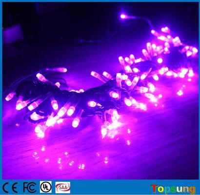 Des lampes de Noël violet durables à l' extérieur 24V 10m