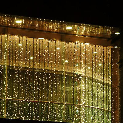 Super lumineux 24V lumières de Noël de fées intérieures rideau pour le bâtiment