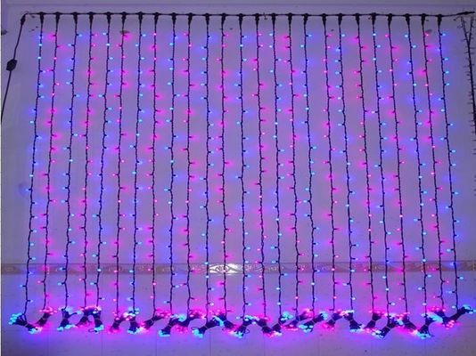 240v lumières de décoration de vacances LED lumières de Noël rideau pour l' extérieur