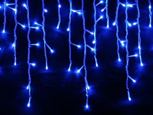 Les plus vendus LED 12V lumières de Noël étanches lumières solaires glacier pour les bâtiments