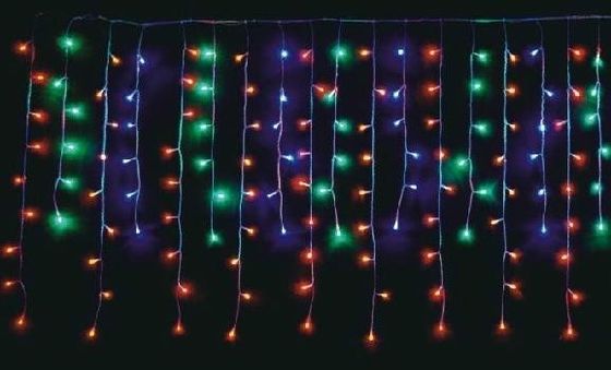 Vente à chaud 240V lumières de Noël étanches lampes solaires glacier pour l' extérieur