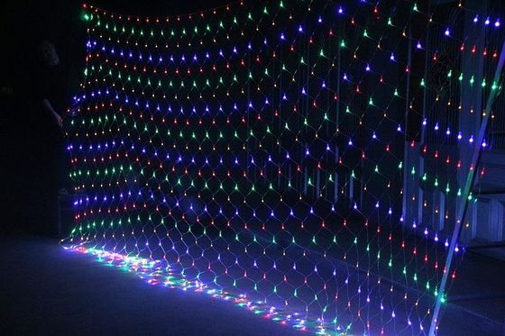 Vente à chaud 12V lumières de Noël LED cordes lumières de filet décoratif pour les bâtiments
