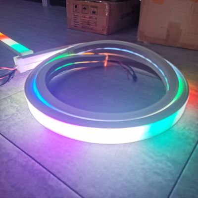 Chine usine carré 12v 24v LED néon flexible bande LED néon Flex lampes de navigation lichterkette tube de néon 40mm