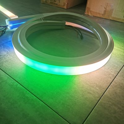 Lumières magiques à LED numérique 24V néon de silicone flexible 3535 RGB Multi Color Led Flex Neon Strip néon flex 220v rgbw rouleau