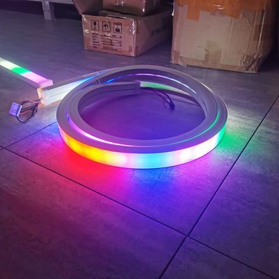 40 mm de largeur Dmx512 RGB Strips luminaires à LED multicolore guirnaldas liston décorativo navidad