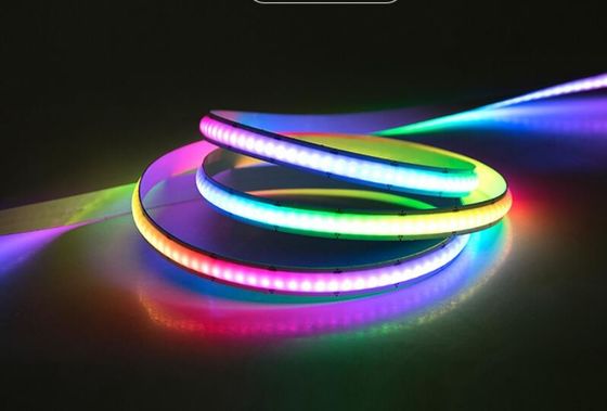 LED Adressable RGB COB LED Light Strips ruban numérique720leds/m COB Smart Lights Strip Light Corde flexible
