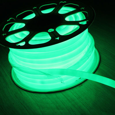 110V 360 degrés émettant 16mm rond mince LED néon flex lumières de Noël vert