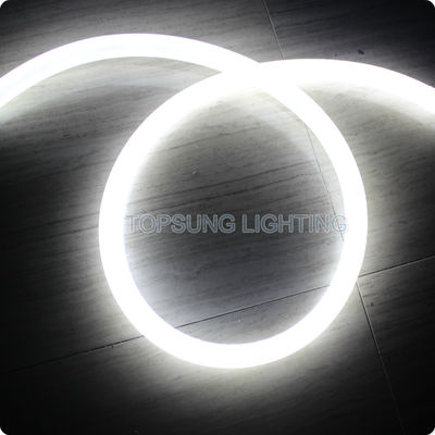 120v 6500k émetteur blanc LED néon flexible des lumières de corde trip ruban tube doux tuyau smd 16mm mini taille néon flexible