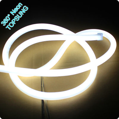 360 degrés rond led néon flex 16mm mini lumière de corde 12V couleur blanche neonflex bande de corde