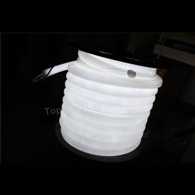 lumière à la corde au néon à 360 degrés émettant 16mm 220V neon rond flex SMD2835 blanc