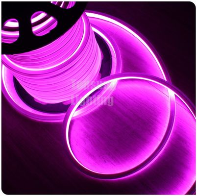 AC 240V de haute qualité carré rose LED néon flexible 16x16mm IP68 étanche