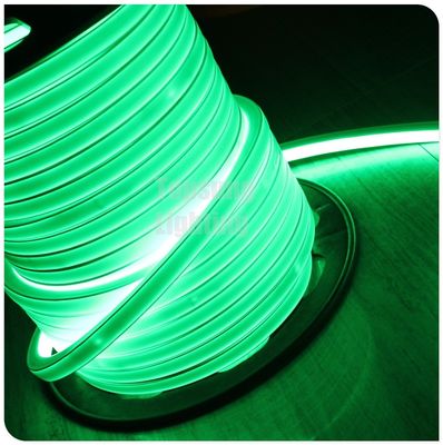AC220V tube à néon à LED à vue supérieure plat 2835 SMD vert 16*16 mm quadré néon flex