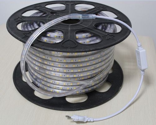 50m haute CRI étanche à l'eau flexible à LED bande lumineuse 5050 smd 240VAC bande blanche
