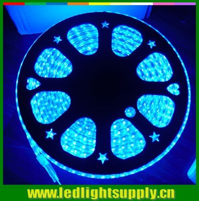 100m 230v bande LED 5050 étanche à l'eau bandes coupables lumières couleur bleue flexible