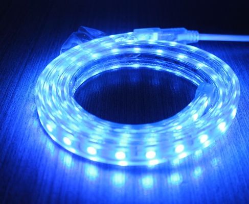 Lumières à bande 5050 CA 220V 60LED/M éclairage bleu