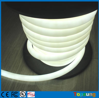 25M bobine 360 degrés blanc LED néon lumière flexible 12V pour la pièce
