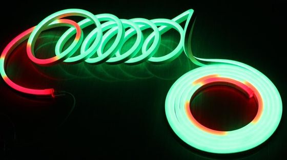 RGB numérique à LED néon flexible lumière de corde pour la décoration de bâtiments
