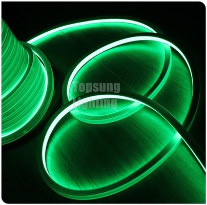lampe à néon extérieure de 24 V, de couleur verte carrée 16x16,5 mm