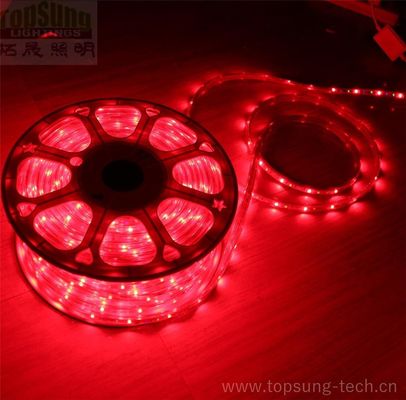 Vente en gros de bande LED rouge flexible 50m 220V 5050 bande SMD 60LED/m ruban LED