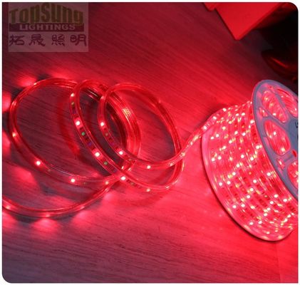 Lumière à LED CA 50m bande flexible 130V 5050 bande smd 60LED/m ruban rouge à LED